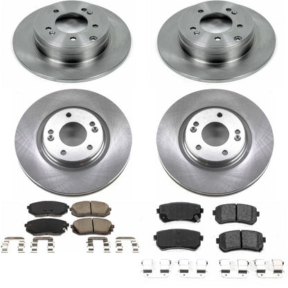 PowerStop 16-19 Hyundai Sonata Front & Rear Autospecialty Brake Kit (KOE7522)
