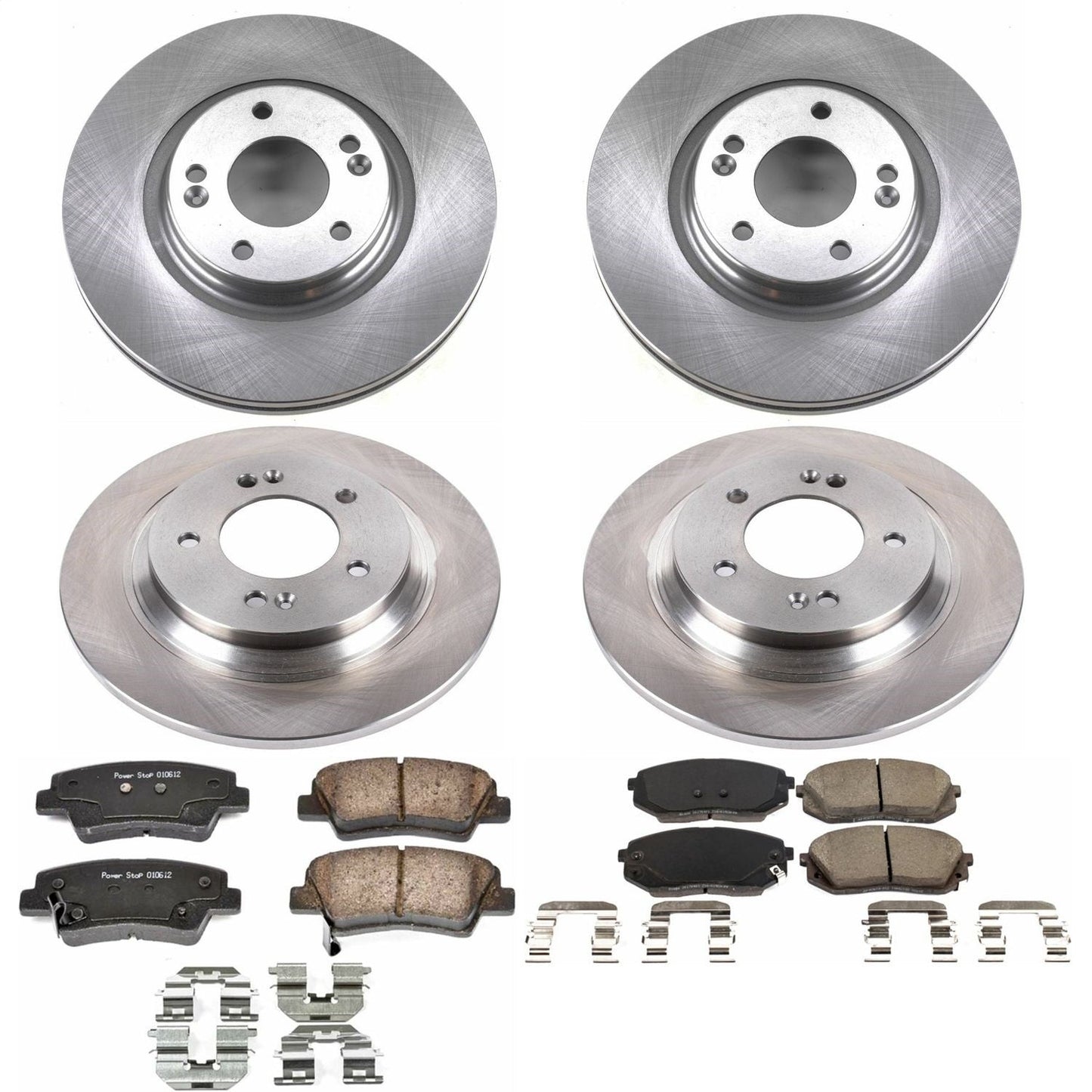 PowerStop 17-19 Hyundai Sonata Front & Rear Autospecialty Brake Kit (KOE7523)