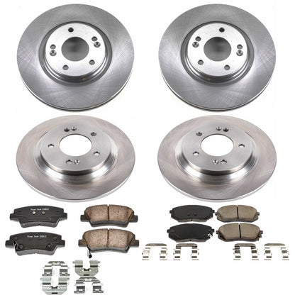 PowerStop 17-19 Hyundai Sonata Front & Rear Autospecialty Brake Kit (KOE7523)