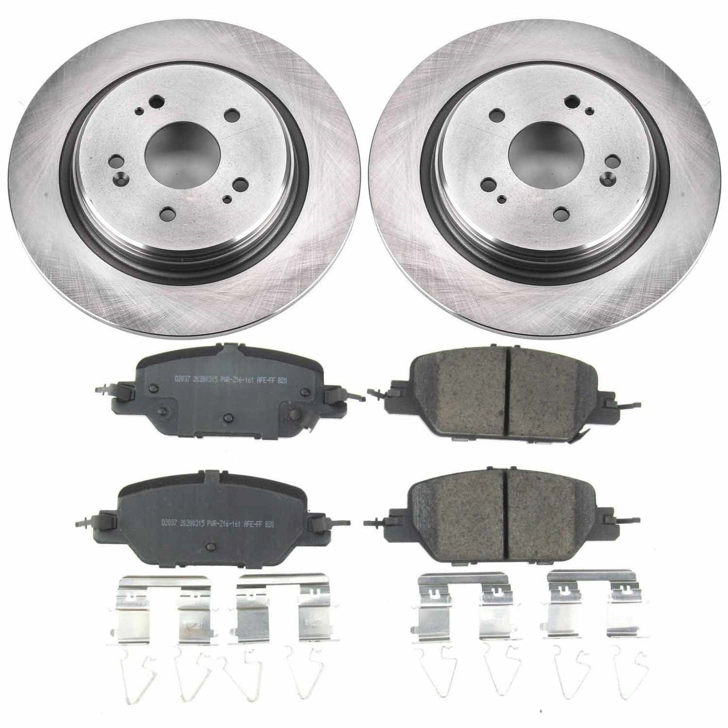 PowerStop 17-18 Honda CR-V Rear Autospecialty Brake Kit (KOE7528)