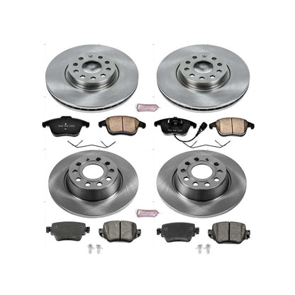 PowerStop 16-18 Audi Q3 Front & Rear Autospecialty Brake Kit (KOE7537)