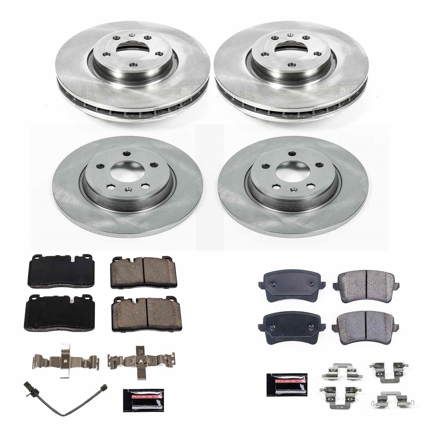 PowerStop 14-17 Audi Q5 Front & Rear Autospecialty Brake Kit (KOE7538)