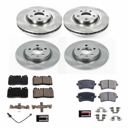 PowerStop 14-17 Audi Q5 Front & Rear Autospecialty Brake Kit (KOE7538)