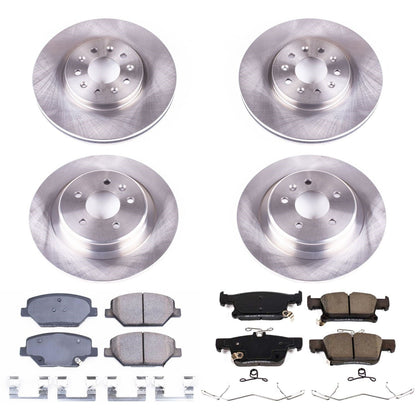 PowerStop 16-18 Buick Envision Front & Rear Autospecialty Brake Kit (KOE7556)