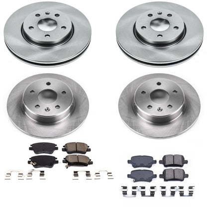 PowerStop 17-18 Chevrolet Bolt EV Front & Rear Autospecialty Brake Kit (KOE7561)