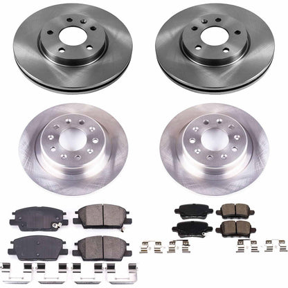 PowerStop 2018 Chevrolet Equinox Front & Rear Autospecialty Brake Kit (KOE7564)