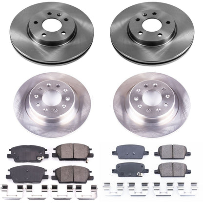 PowerStop 16-18 Chevrolet Malibu Front & Rear Autospecialty Brake Kit (KOE7567)