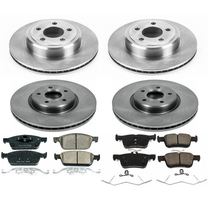 PowerStop 17-19 Ford Escape Front & Rear Autospecialty Brake Kit (KOE7570)