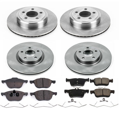 PowerStop 17-19 Ford Escape Front & Rear Autospecialty Brake Kit (KOE7571)