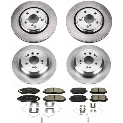 PowerStop 16-19 Honda Pilot Front & Rear Autospecialty Brake Kit (KOE7576)