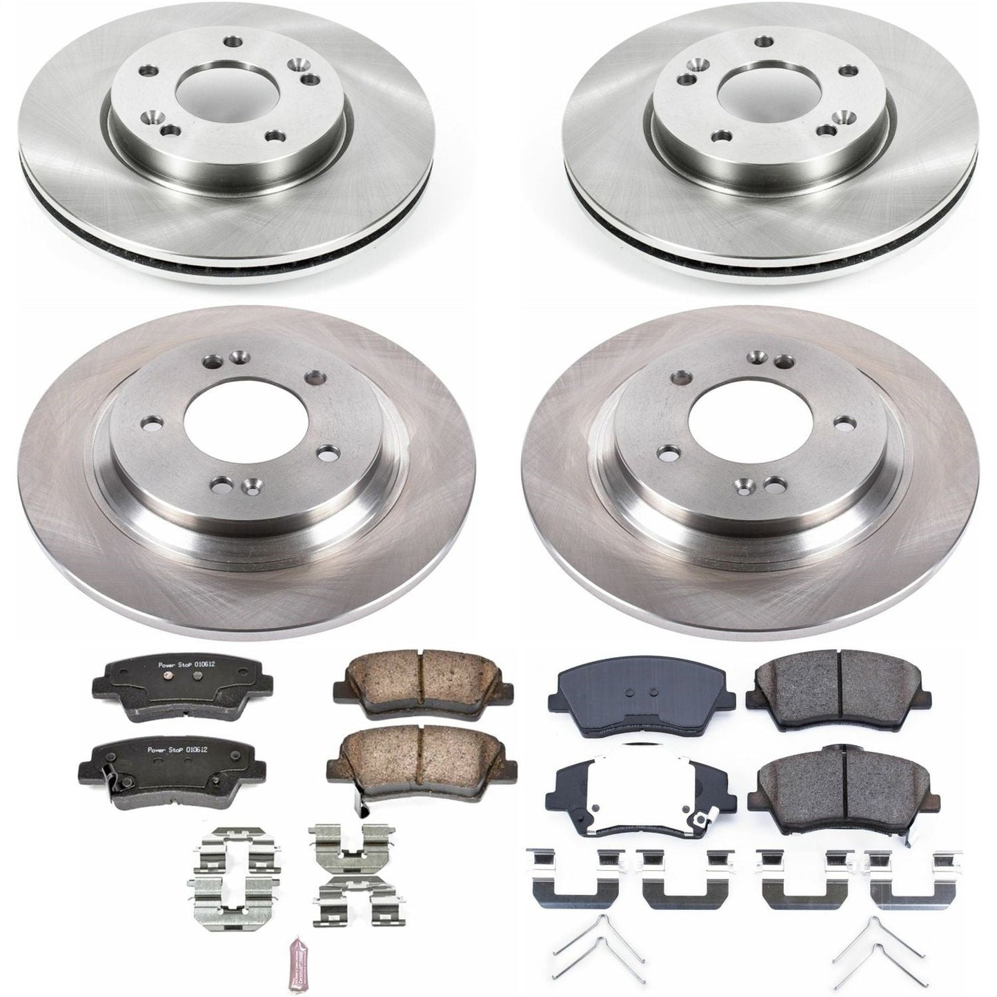 PowerStop 18-19 Hyundai Elantra GT Front & Rear Autospecialty Brake Kit (KOE7580)