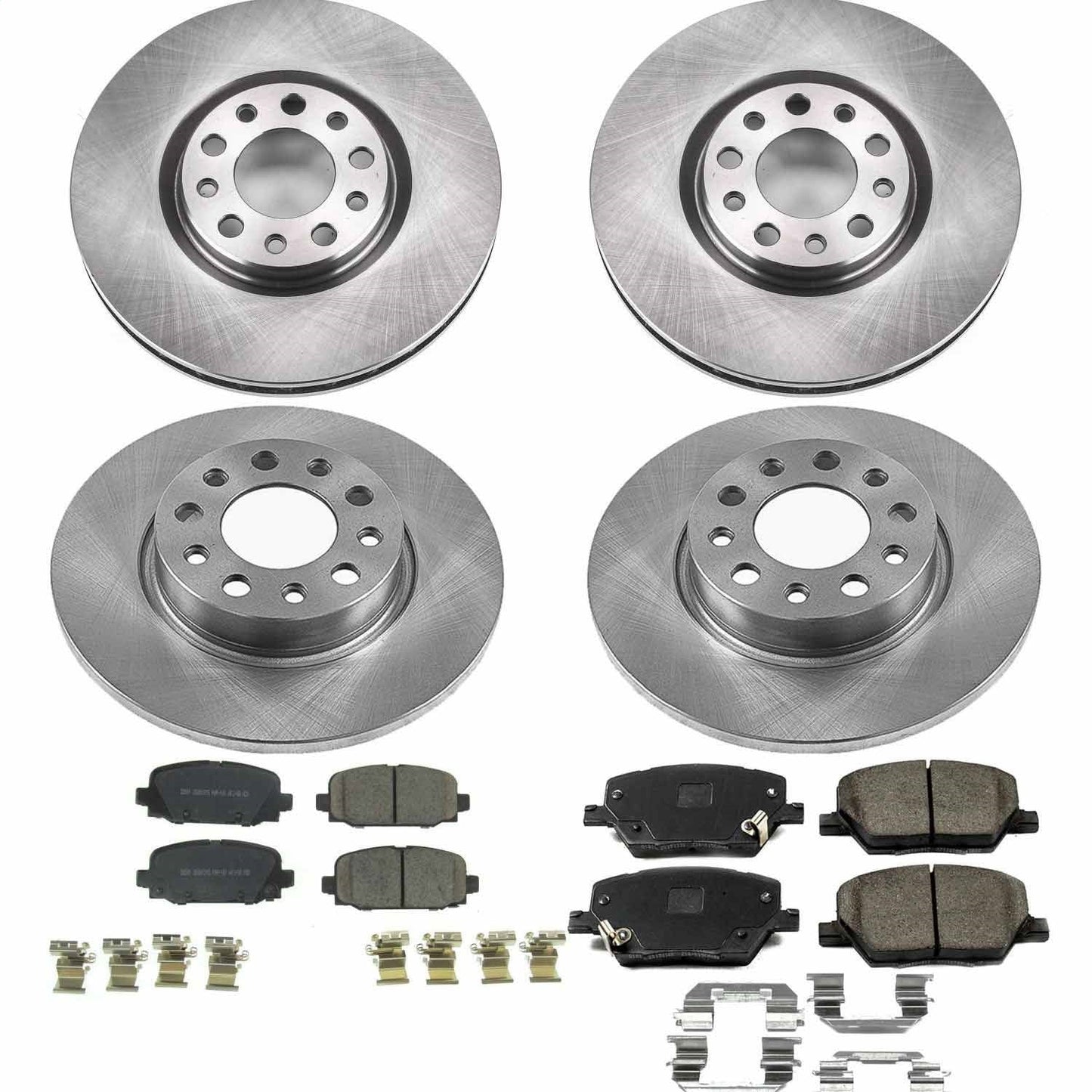 PowerStop 17-19 Jeep Compass Front & Rear Autospecialty Brake Kit (KOE7598)