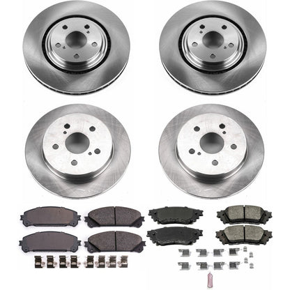 PowerStop 15-17 Lexus NX200t Front & Rear Autospecialty Brake Kit (KOE7605)