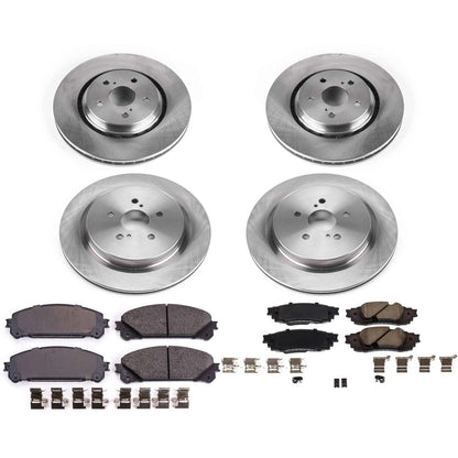 PowerStop 16-18 Lexus RX350 Front & Rear Autospecialty Brake Kit (KOE7606)