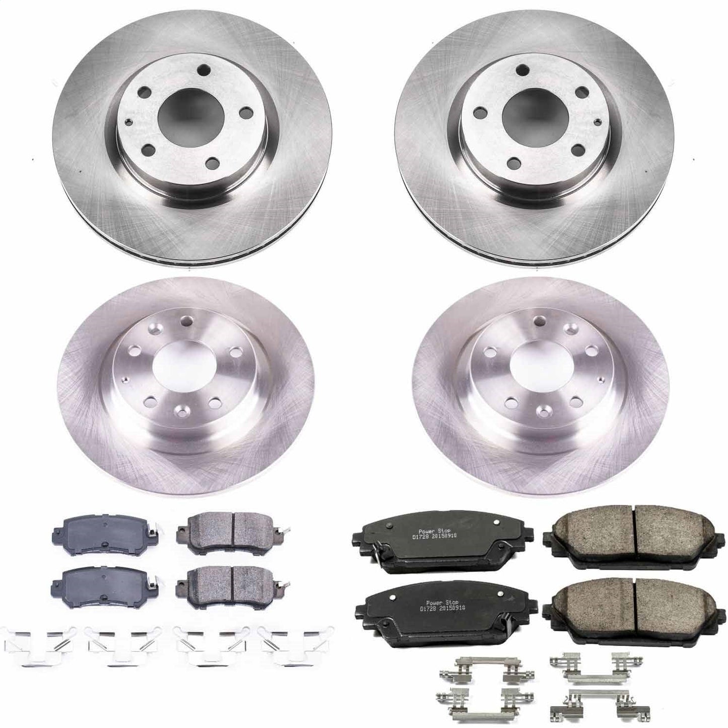 PowerStop 16-18 Mazda CX-3 Front & Rear Autospecialty Brake Kit (KOE7607)