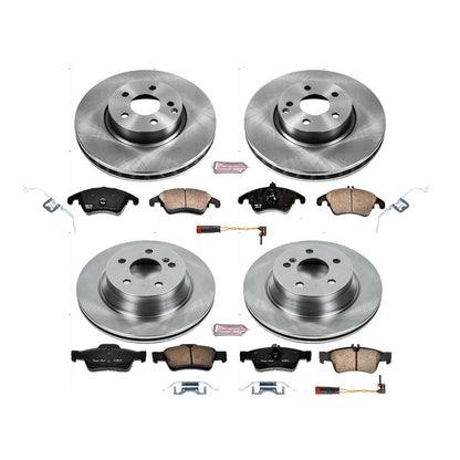PowerStop 10-16 Mercedes-Benz E350 Front & Rear Autospecialty Brake Kit (KOE7616)