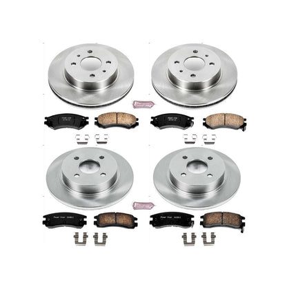 PowerStop 91-92 Saturn SC Front & Rear Autospecialty Brake Kit (KOE7630)