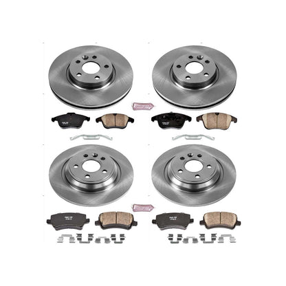 PowerStop 15-18 Volvo S60 Front & Rear Autospecialty Brake Kit (KOE7636)