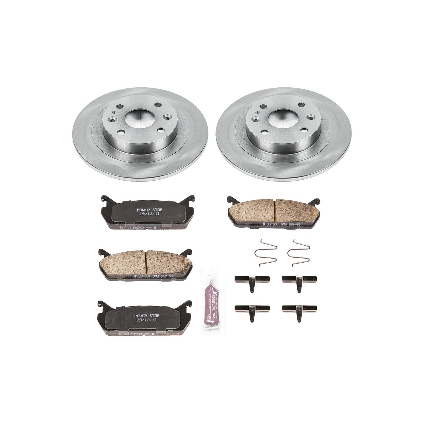 PowerStop 91-96 Ford Escort Rear Autospecialty Brake Kit (KOE770)