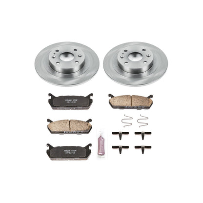 PowerStop 91-96 Ford Escort Rear Autospecialty Brake Kit (KOE770)