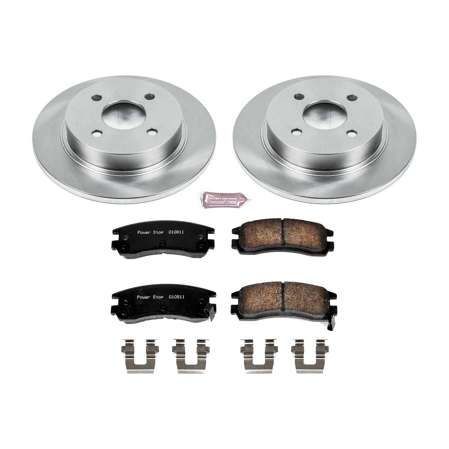 PowerStop 91-92 Saturn SC Rear Autospecialty Brake Kit (KOE7752)