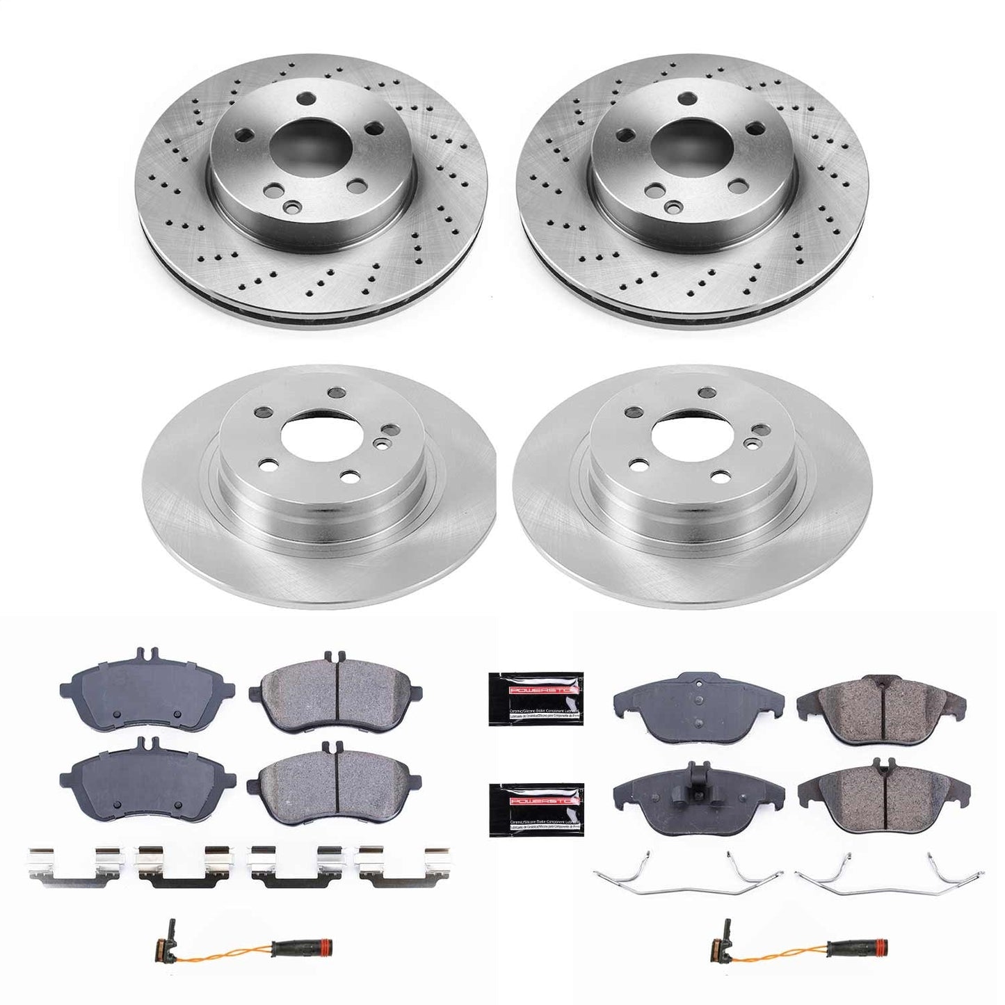 PowerStop 2015 Mercedes-Benz C250 Front & Rear Autospecialty Brake Kit (KOE7759)
