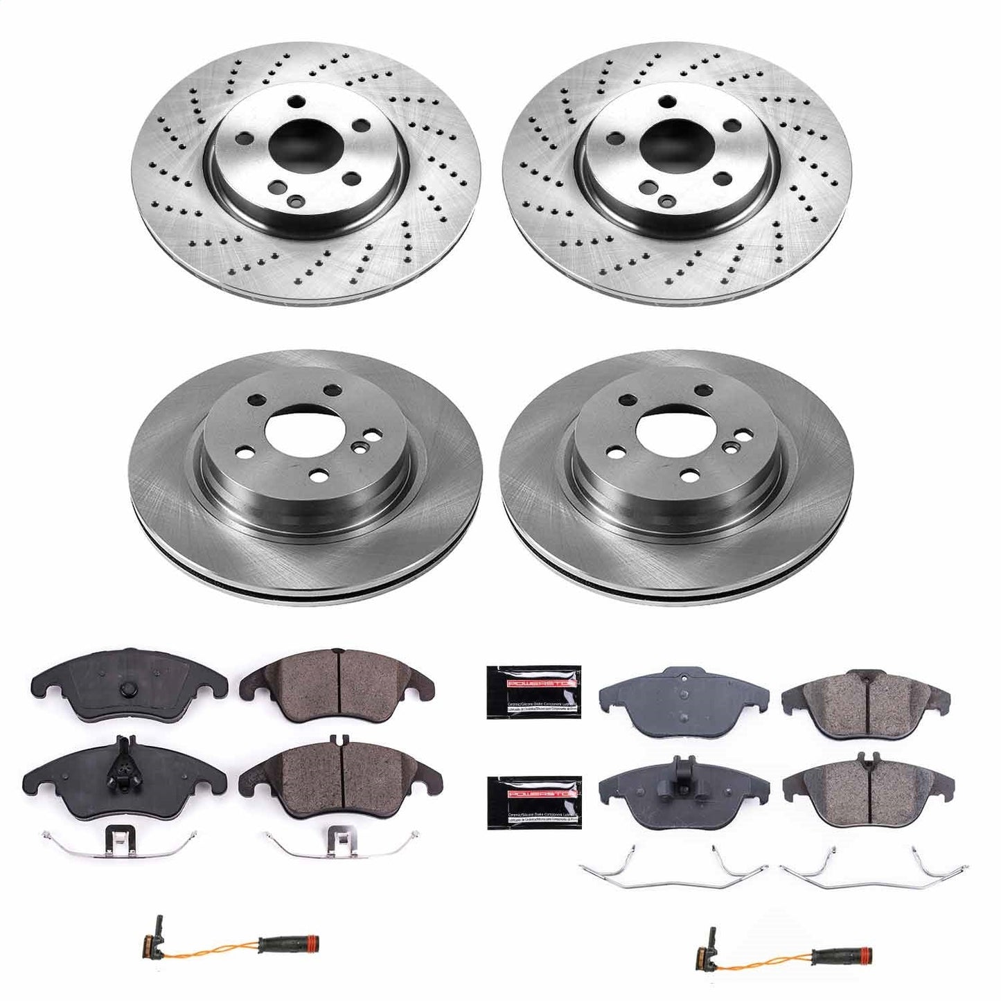 PowerStop 2014 Mercedes-Benz C300 Front & Rear Autospecialty Brake Kit (KOE7760)