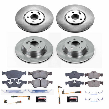 PowerStop 2006 Mercedes-Benz E500 Front & Rear Autospecialty Brake Kit (KOE7762)