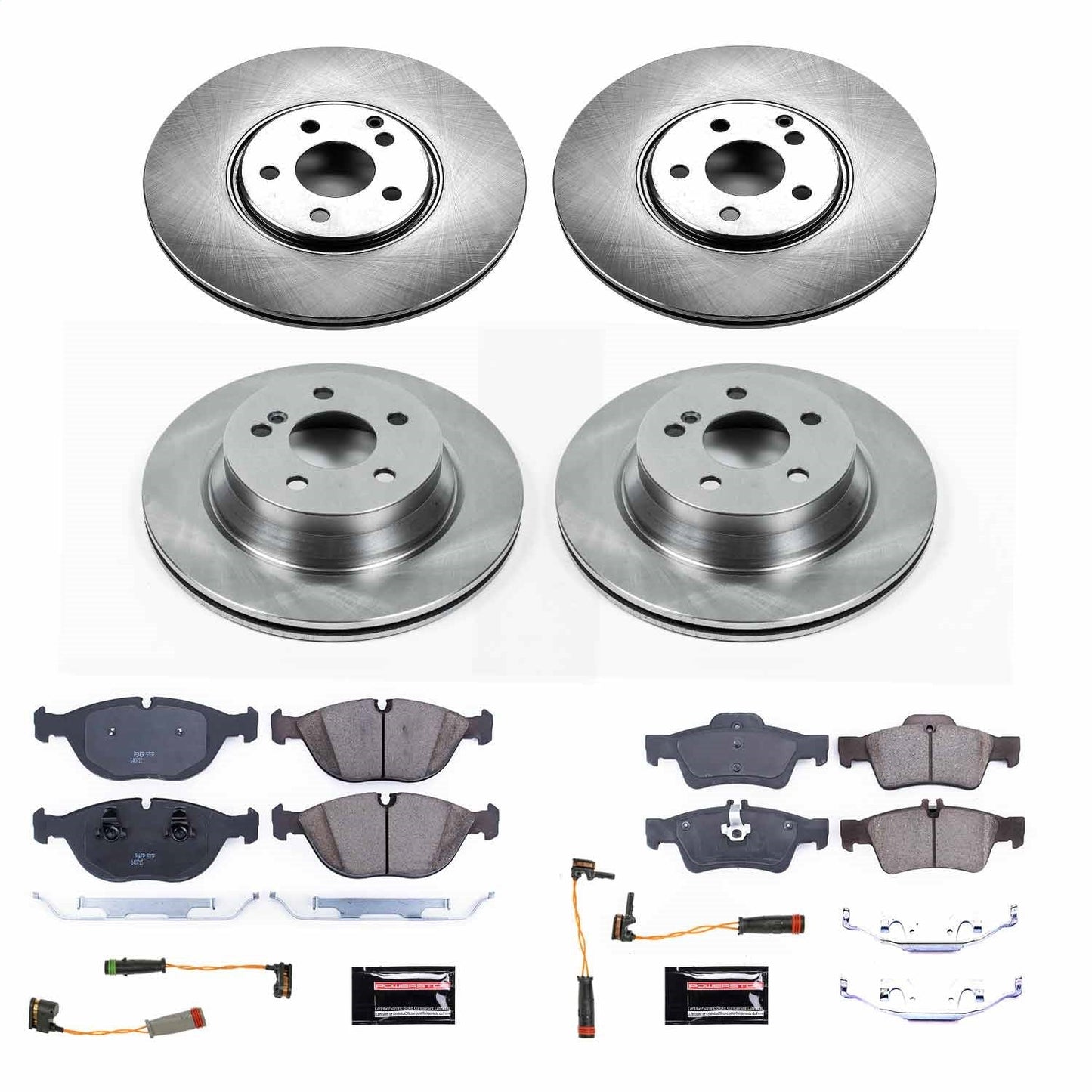 PowerStop 04-05 Mercedes-Benz E500 Front & Rear Autospecialty Brake Kit (KOE7763)