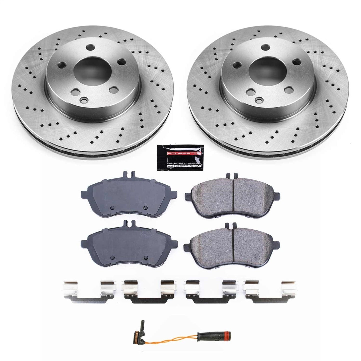 PowerStop 2015 Mercedes-Benz C250 Front Autospecialty Brake Kit (KOE7766)