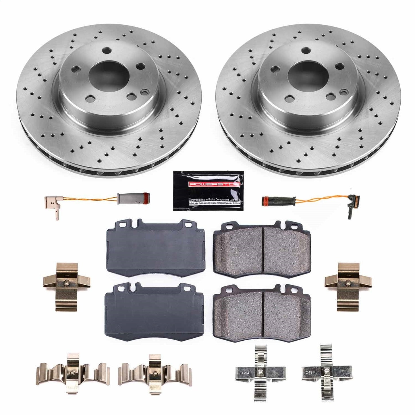 PowerStop 04-06 Mercedes-Benz E500 Front Autospecialty Brake Kit (KOE7770)