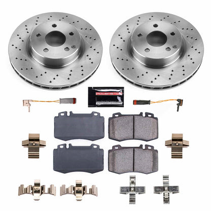 PowerStop 04-06 Mercedes-Benz E500 Front Autospecialty Brake Kit (KOE7770)