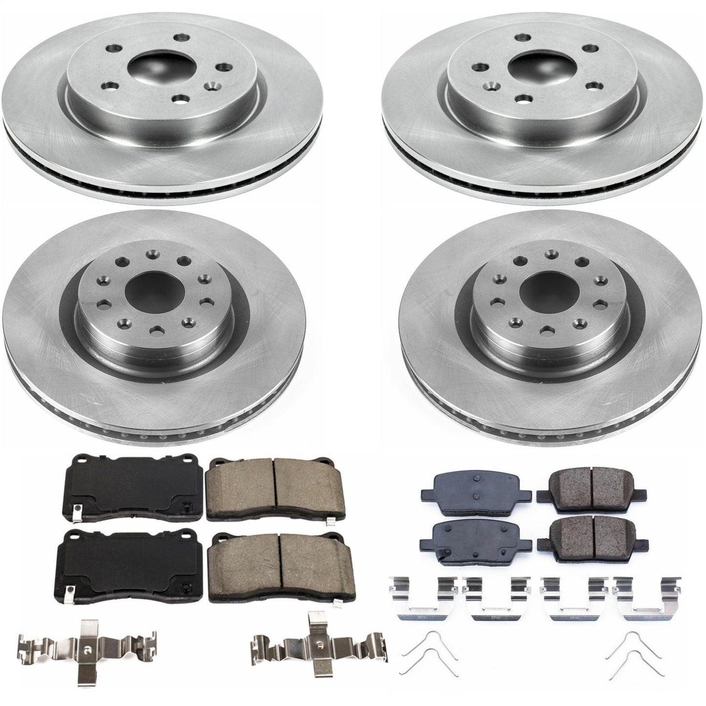PowerStop 16-17 Cadillac CT6 Front & Rear Autospecialty Brake Kit (KOE7816)