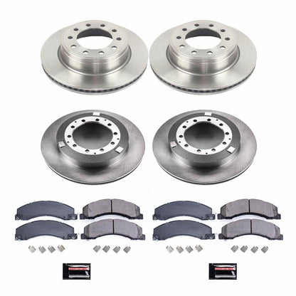 PowerStop 13-18 Ram 5500 Front & Rear Autospecialty Brake Kit (KOE7818)