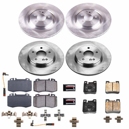 PowerStop 03-06 Mercedes-Benz CLK500 Front & Rear Autospecialty Brake Kit (KOE7828)