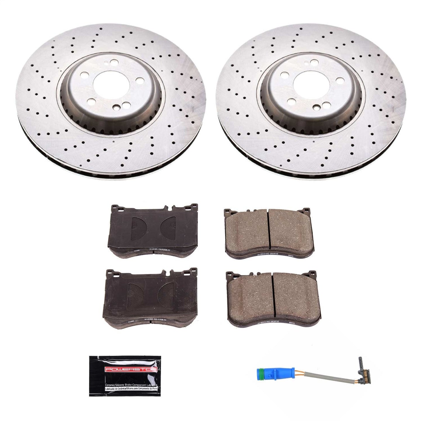 PowerStop 18-21 Mercedes-Benz S560 Front Autospecialty Brake Kit (KOE7852)