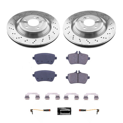 PowerStop 15-16 Mercedes-Benz SL400 Rear Autospecialty Brake Kit (KOE7859)
