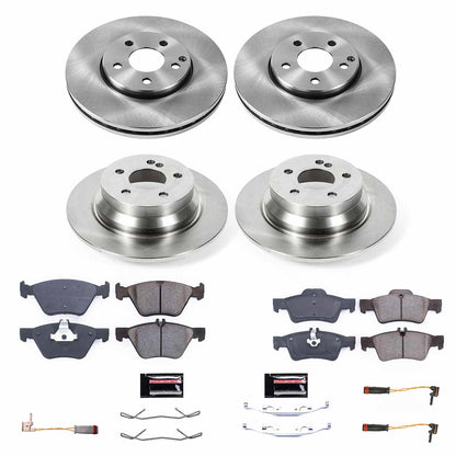 PowerStop 2004 Mercedes-Benz E320 Front & Rear Autospecialty Brake Kit (KOE7862)