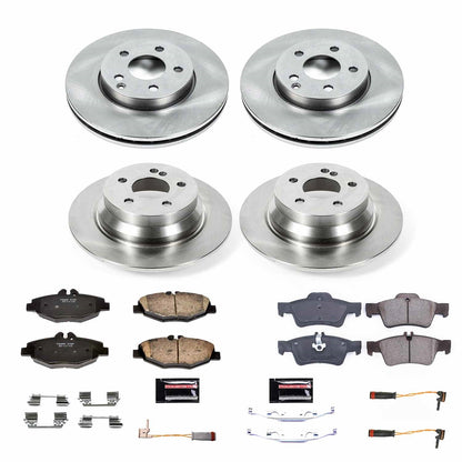 PowerStop 2004 Mercedes-Benz E320 Front & Rear Autospecialty Brake Kit (KOE7863)
