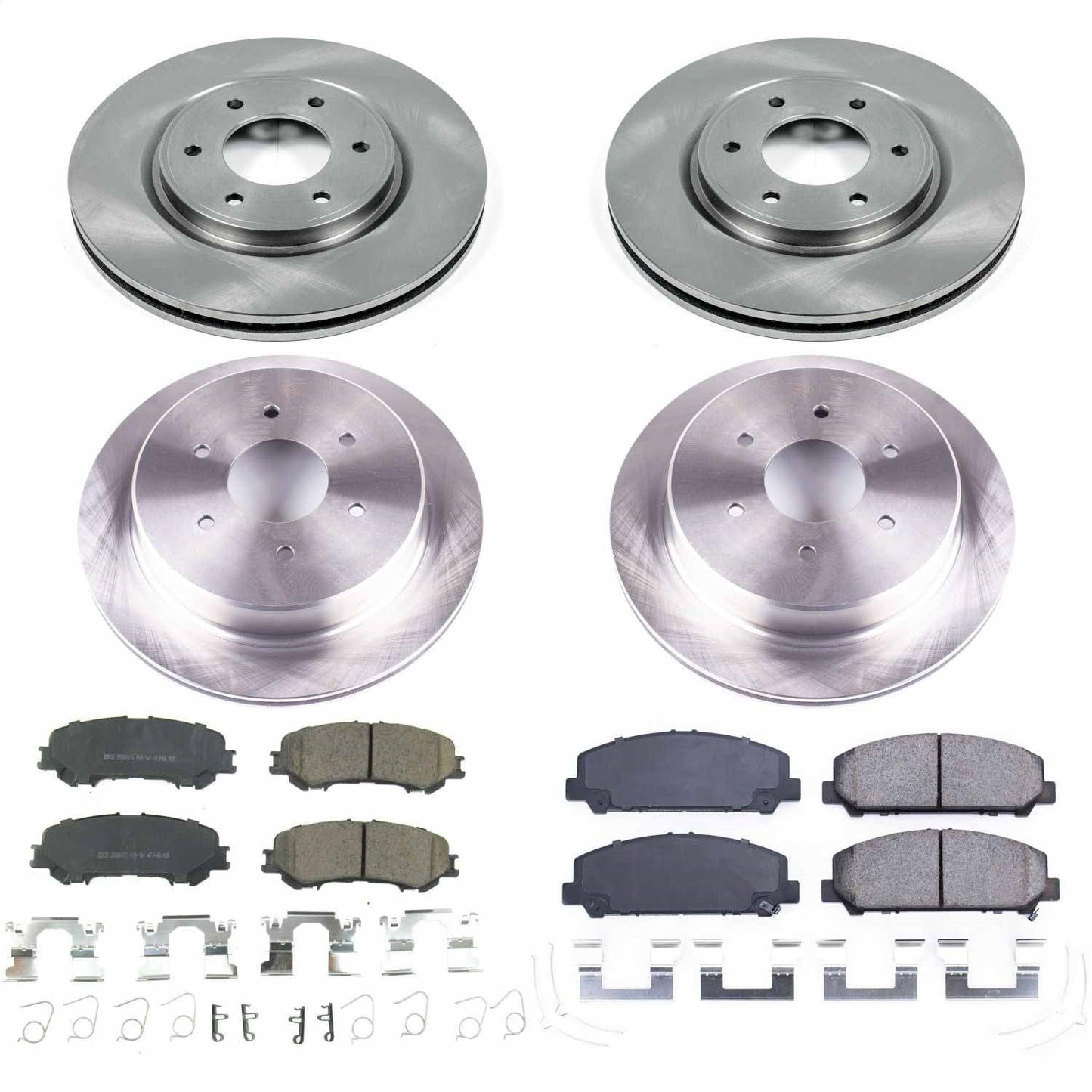 PowerStop 17-18 Nissan Titan Front & Rear Autospecialty Brake Kit (KOE7866)