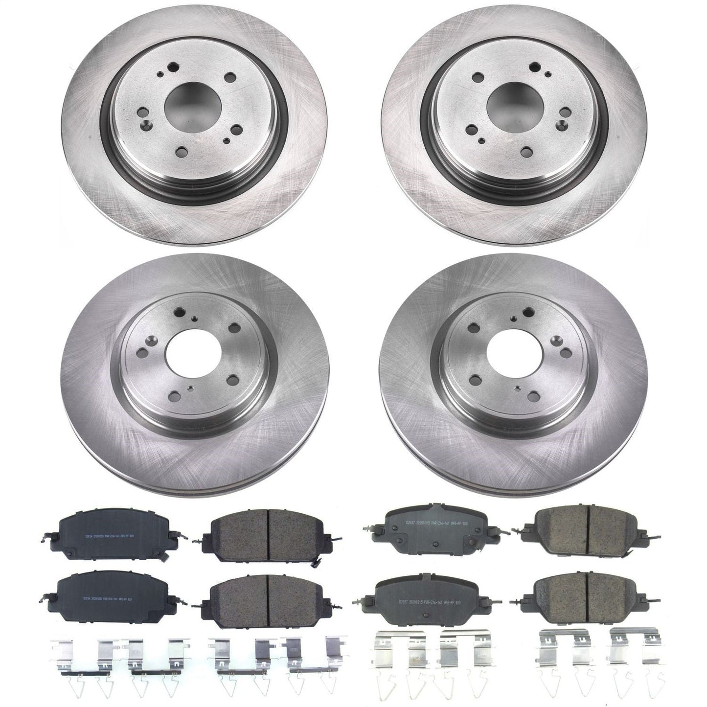 PowerStop 17-18 Honda CR-V Front & Rear Autospecialty Brake Kit (KOE7873)