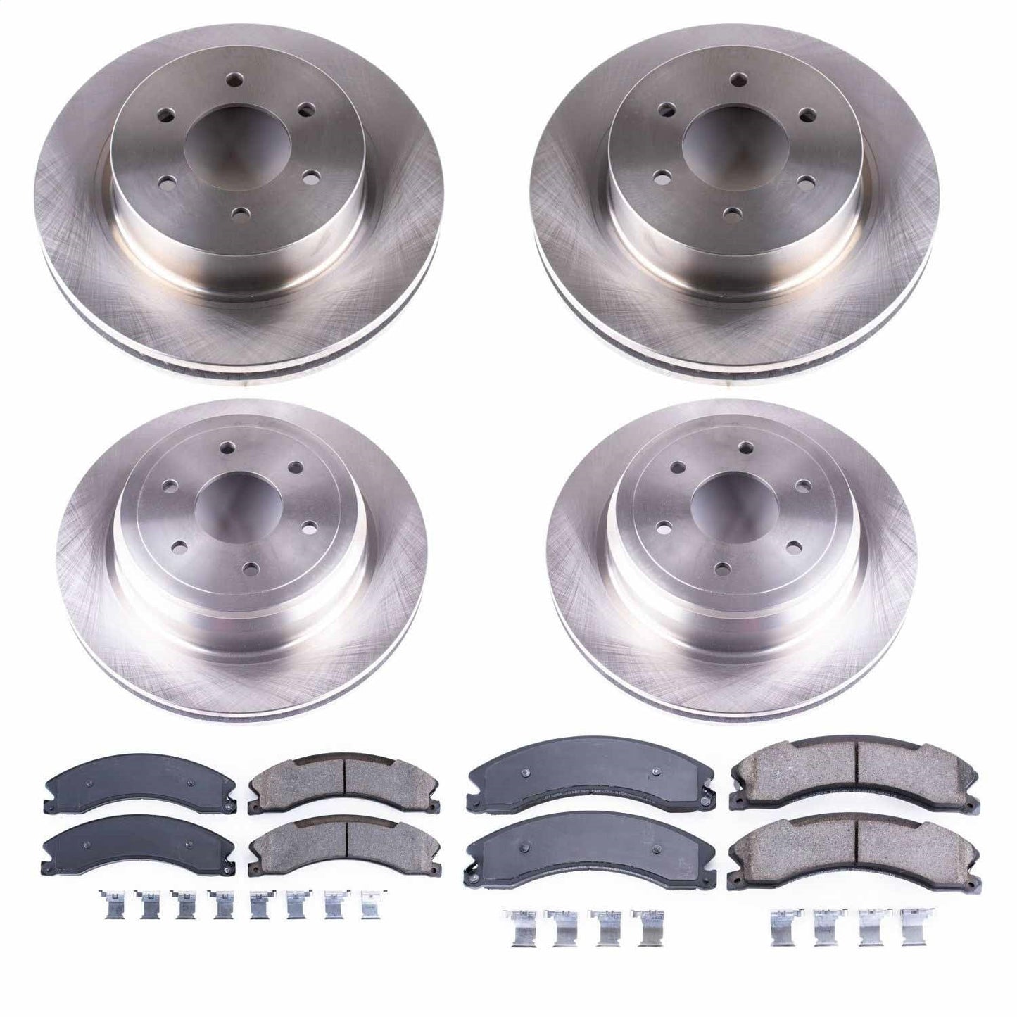 PowerStop 16-22 Nissan Titan XD Front & Rear Autospecialty Brake Kit (KOE7876)