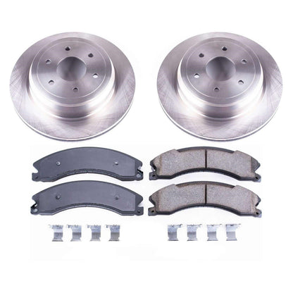 PowerStop 16-18 Nissan Titan XD Rear Autospecialty Brake Kit (KOE7877)
