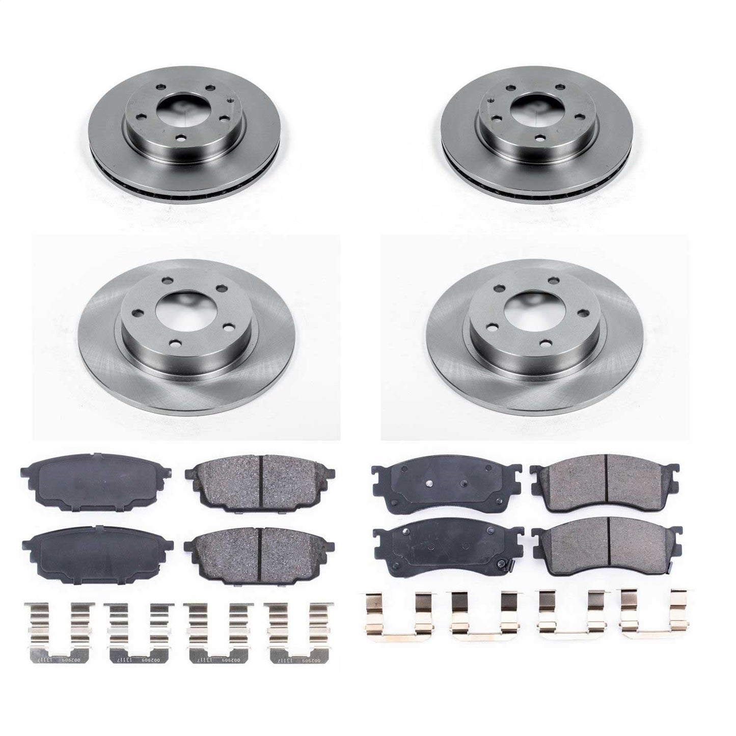 PowerStop 01-03 Mazda Protege Front & Rear Autospecialty Brake Kit (KOE789)