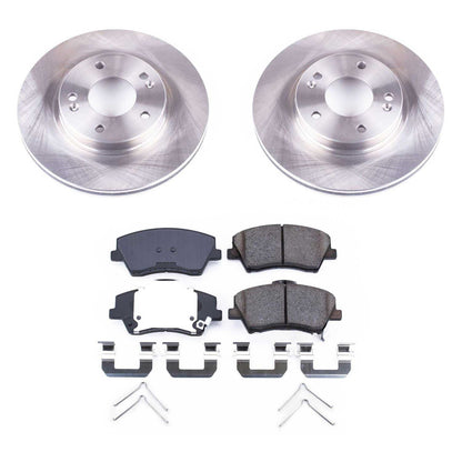 PowerStop 17-19 Hyundai Ioniq Front Autospecialty Brake Kit (KOE7893)