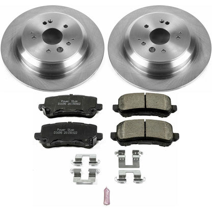 PowerStop 17-19 Acura MDX Rear Autospecialty Brake Kit (KOE7901)