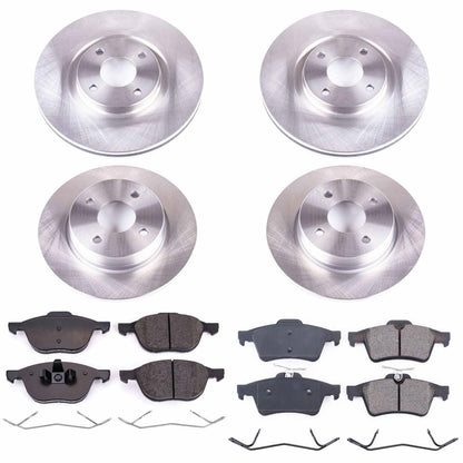 PowerStop 2018 Ford EcoSport Front & Rear Autospecialty Brake Kit (KOE7910)