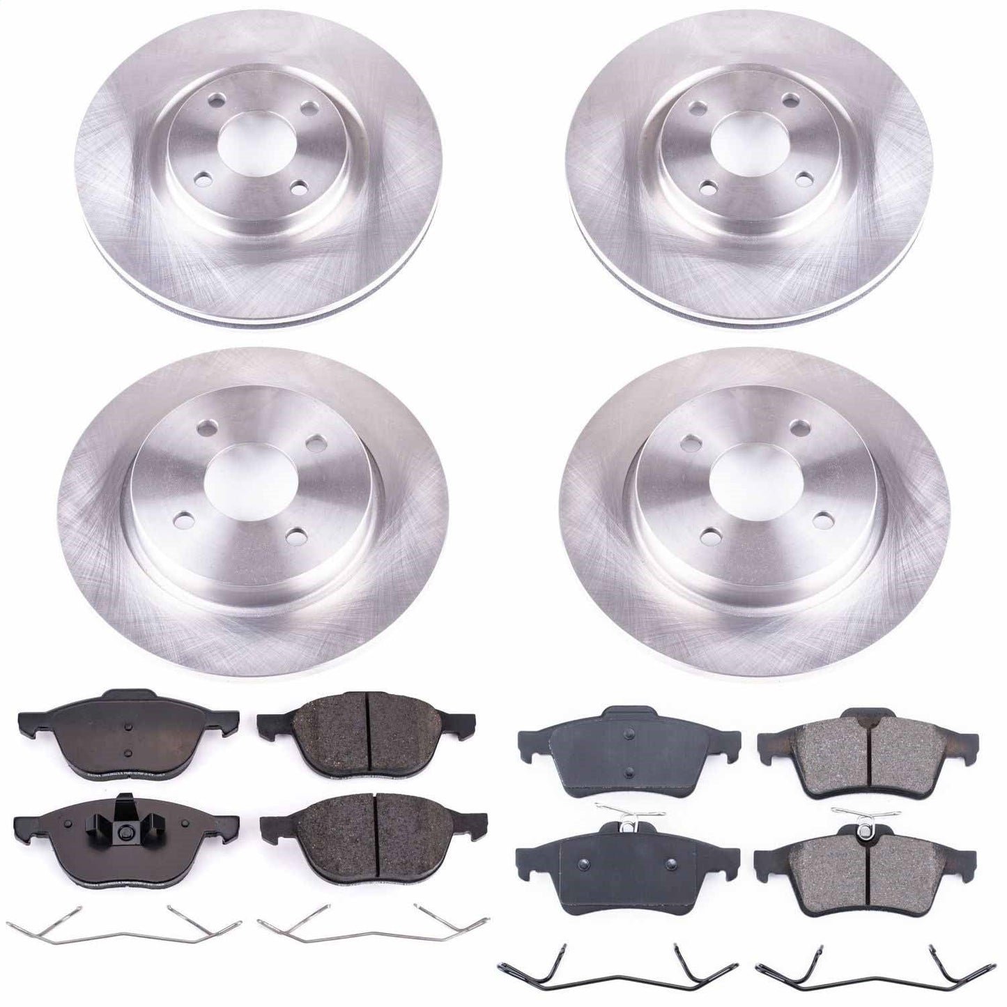 PowerStop 2018 Ford EcoSport Front & Rear Autospecialty Brake Kit (KOE7911)