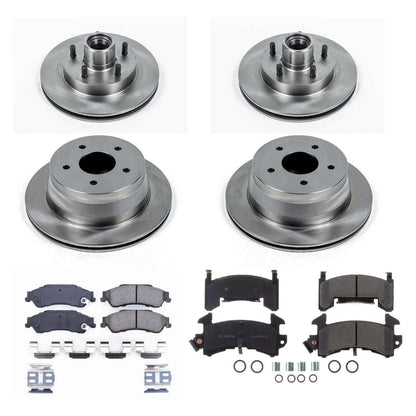 PowerStop 98-03 Chevrolet S10 Front & Rear Autospecialty Brake Kit (KOE7913)
