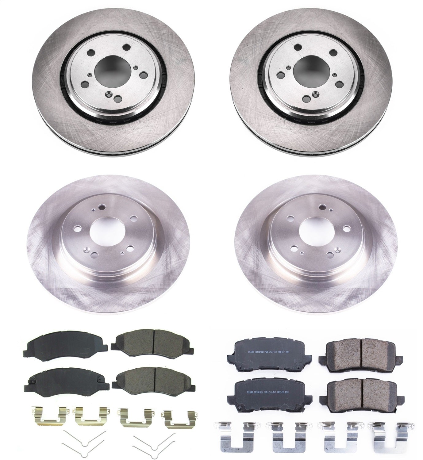 PowerStop 18-19 Honda Odyssey Front & Rear Autospecialty Brake Kit (KOE7923)